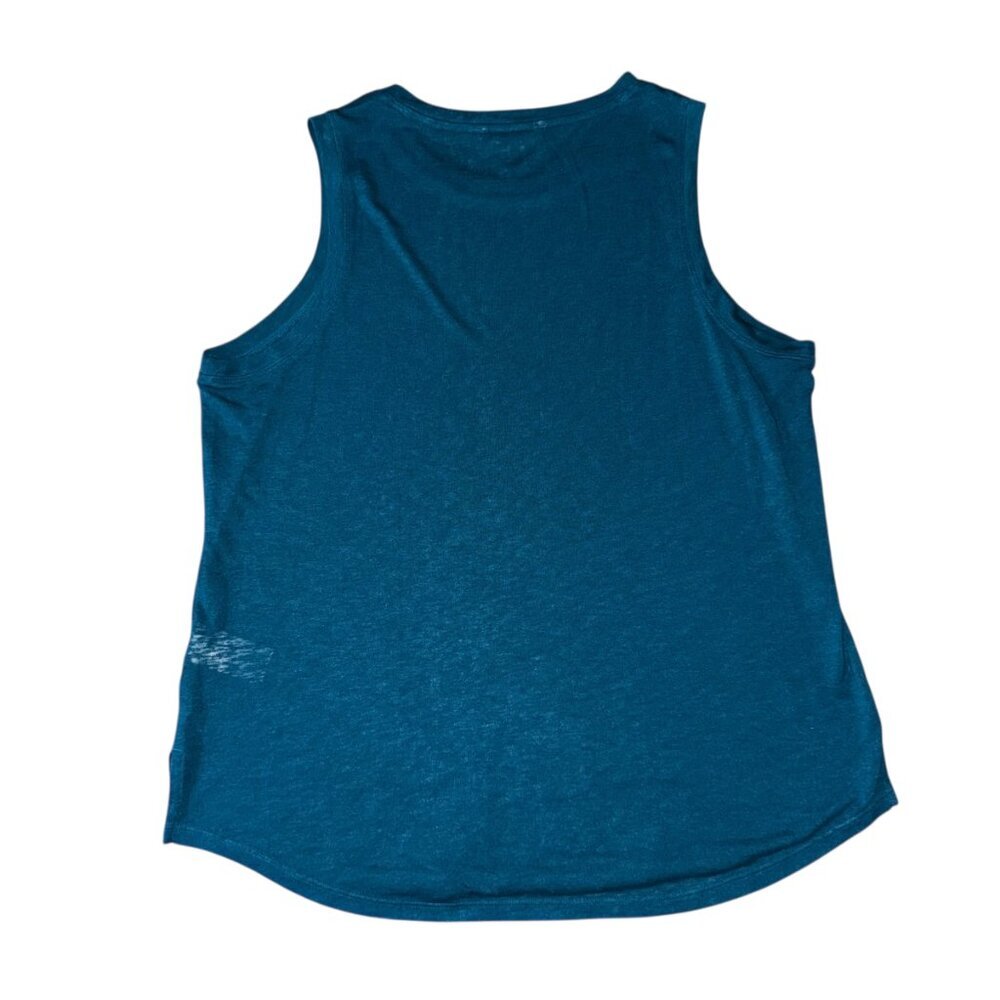 Athleta Breezy Tank Coastal Teal Womens Size XL - Picture 8 of 8